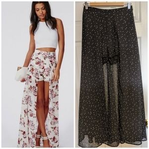 Streetwear Society maxi skirt with shorts